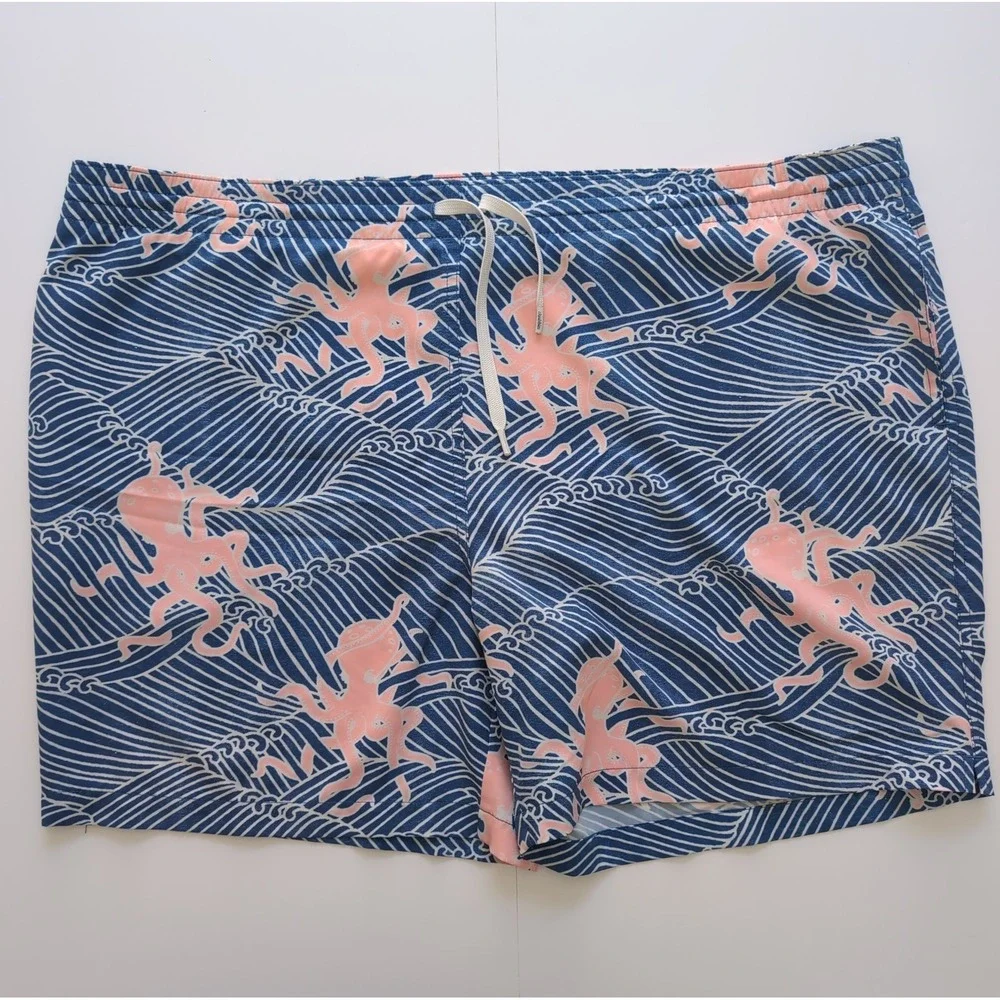 Chubbies The Krakens Swim Trunks Mens 2XL Extended Waist 44